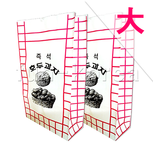 호두과자용 봉투 (대) 100장